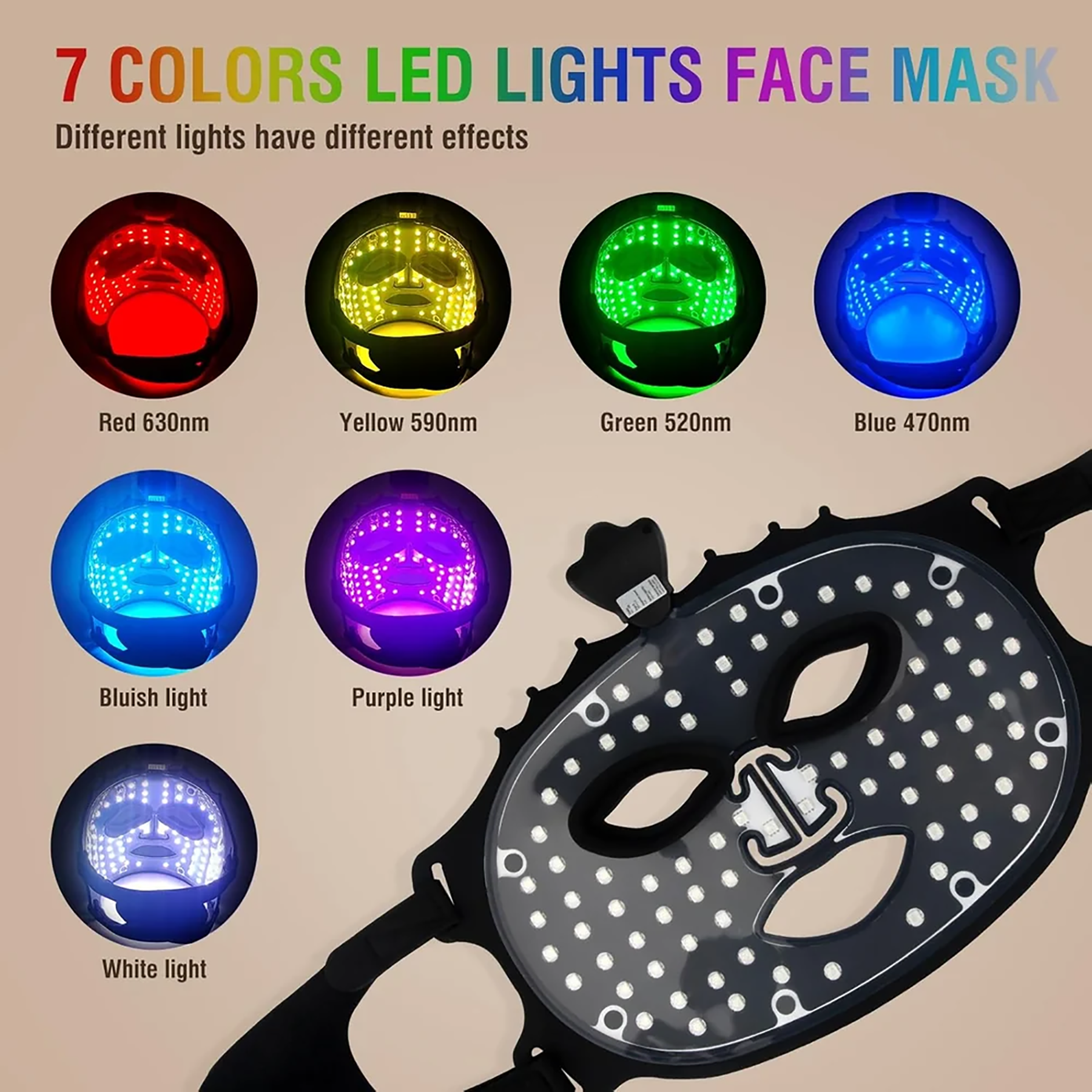Face Mask Light Therapy 