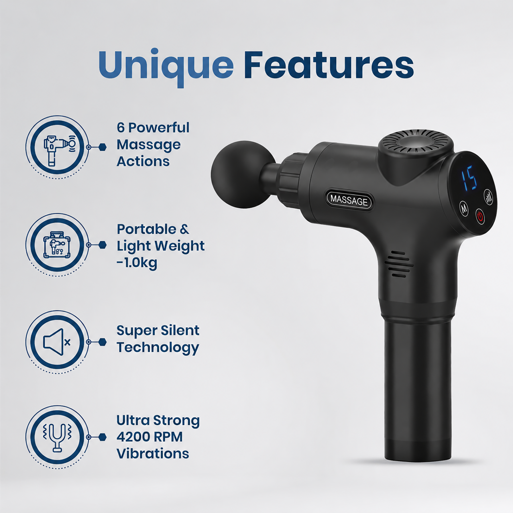 Cordless Massager Gun