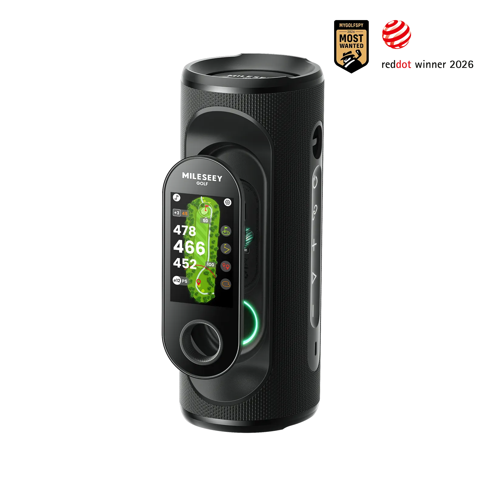 MILESEEY GeneSonic Pro Haut-parleur GPS de Golf Détachable