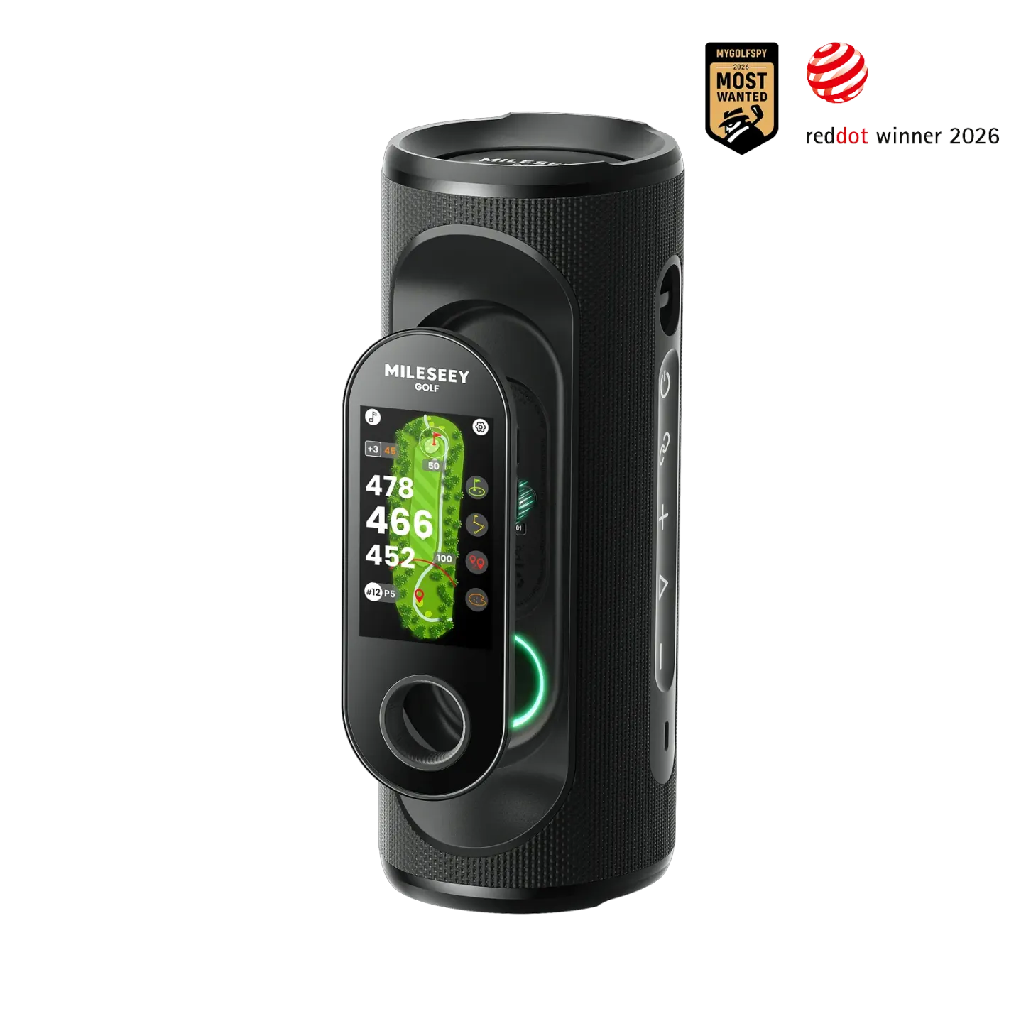MILESEEY GeneSonic Pro Haut-parleur GPS de Golf Détachable