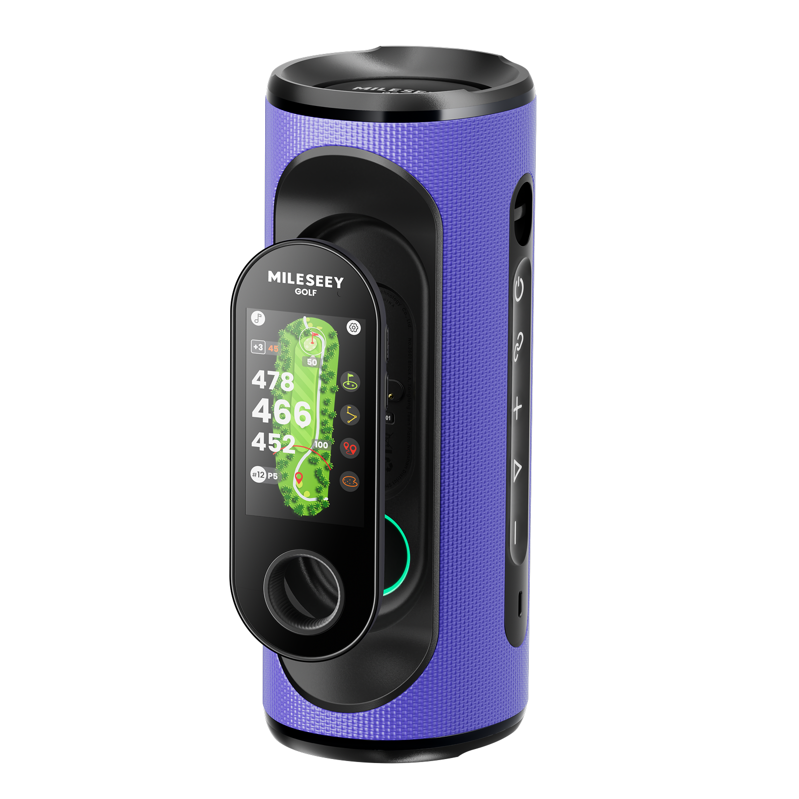 The Blue Color Version of MILESEEY GeneSonic Pro Detachable Golf GPS Speaker