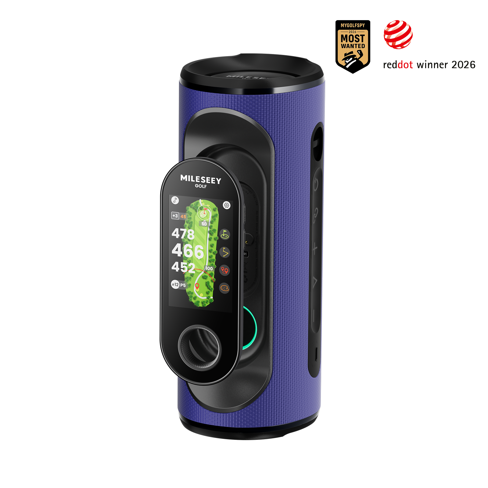 MILESEEY GeneSonic Pro Detachable Golf GPS Speaker