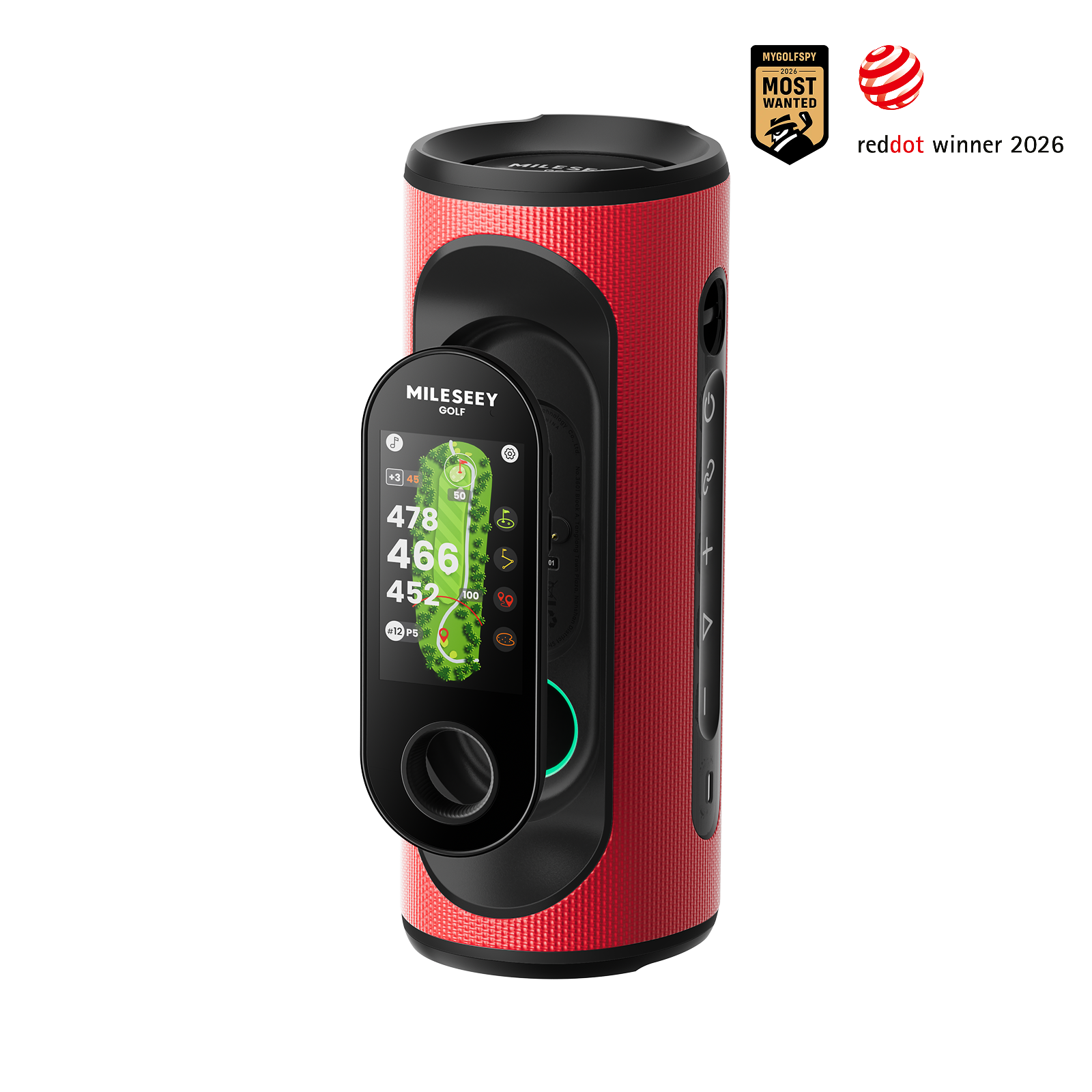 MILESEEY GeneSonic Pro Detachable Golf GPS Speaker