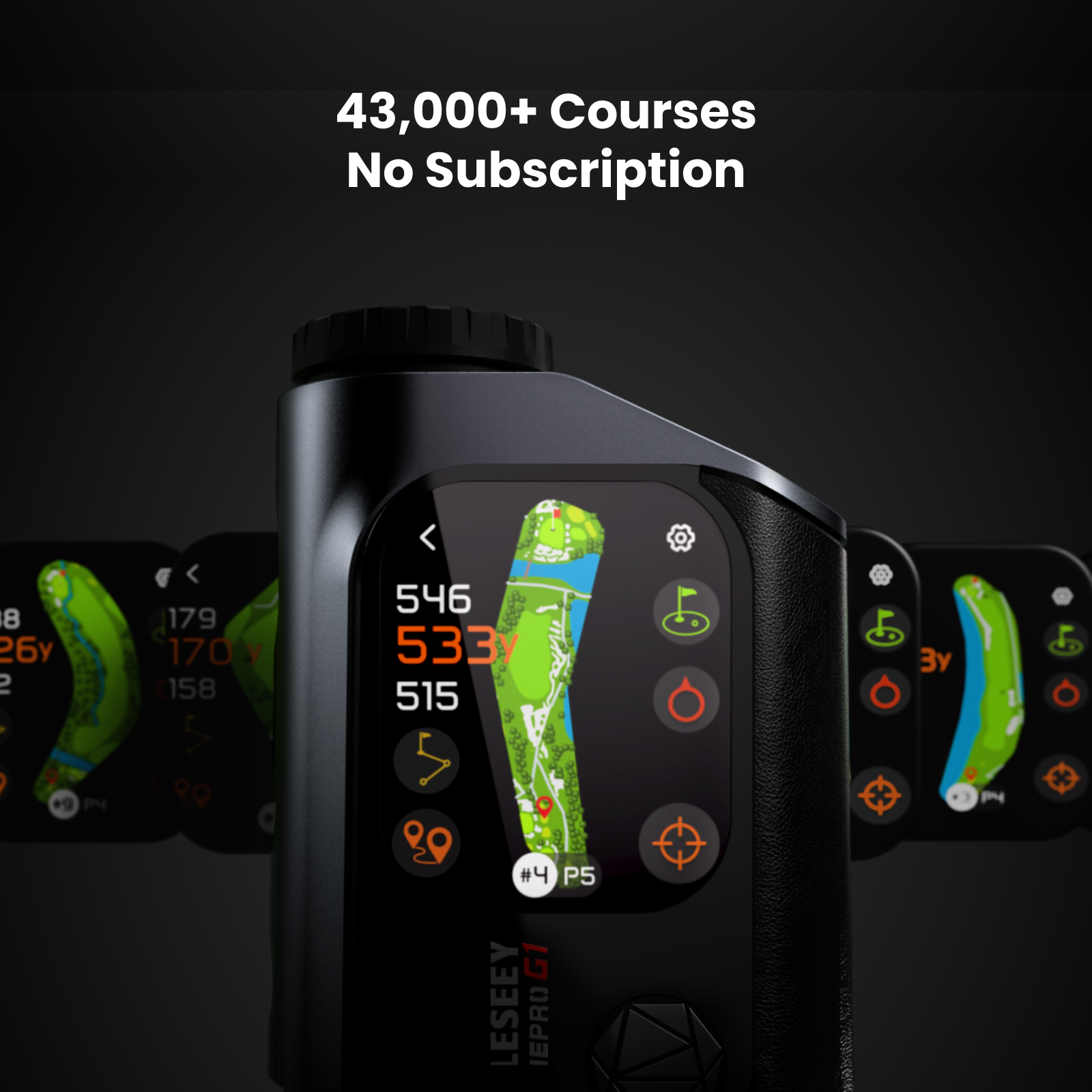 MILESEEY GenePro G1 Touchscreen & GPS Rangefinder