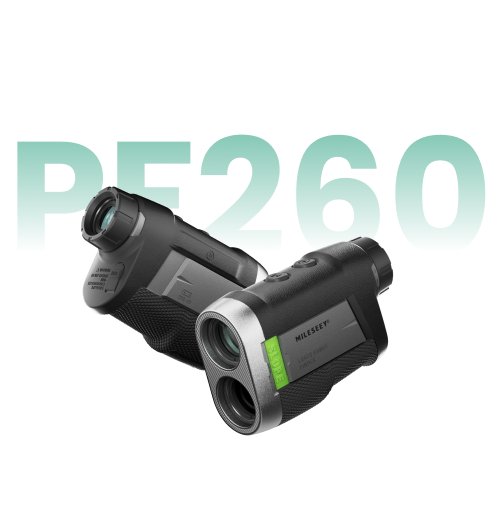 MILESEEY PF260 Tour Golf Rangefinder with Slope Switch