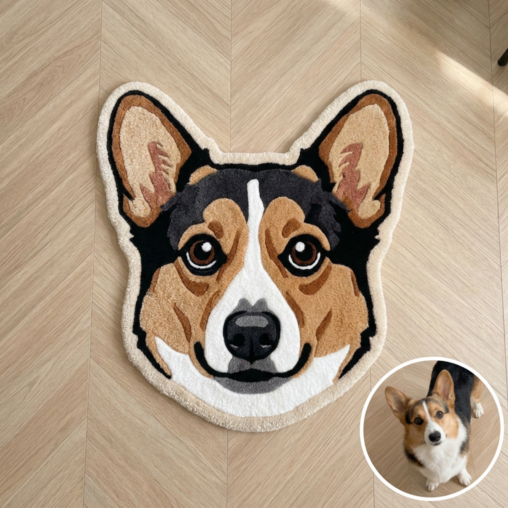Personalized Faux Cashmere Pet Rug