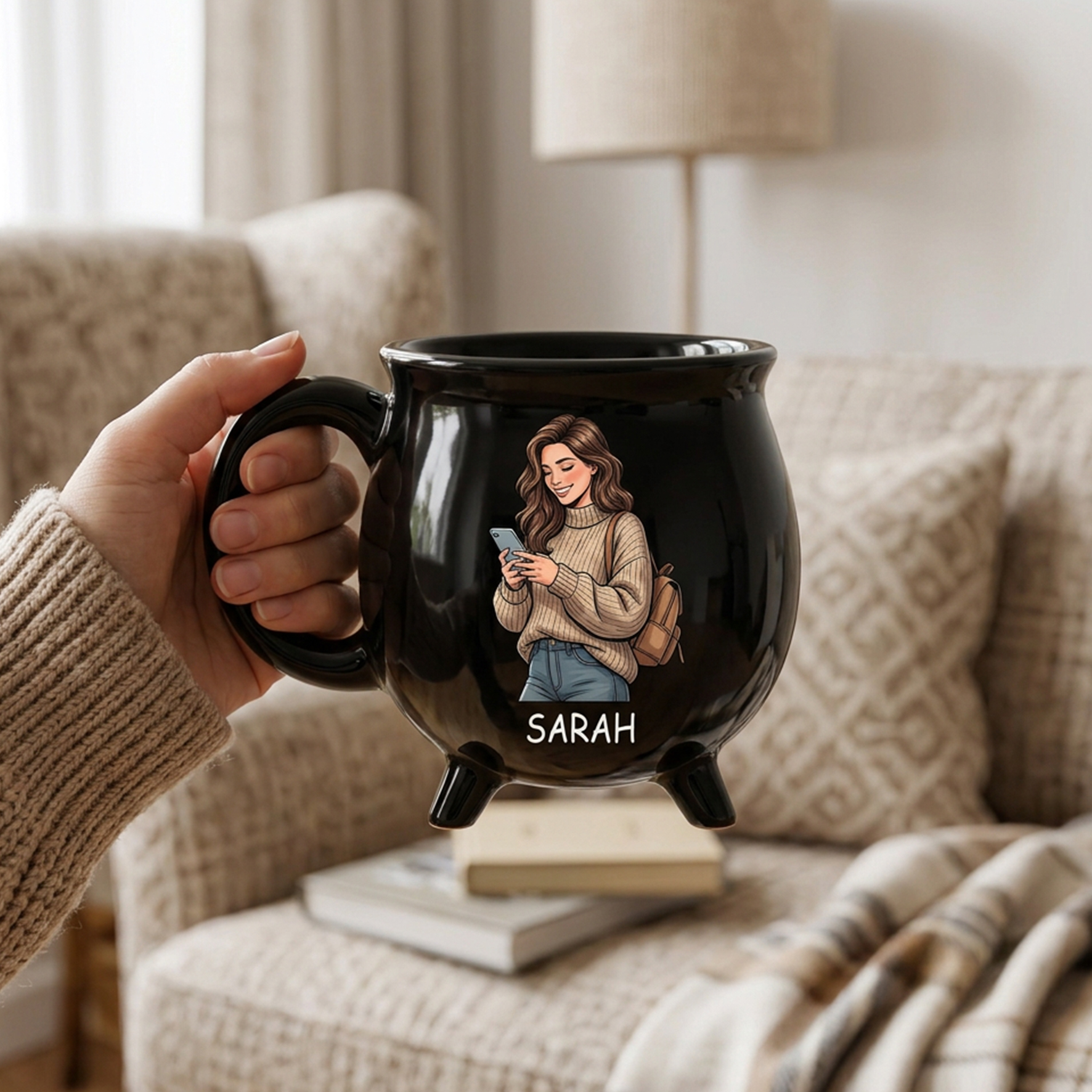 Custom Ceramic Coffee Mug with Photo