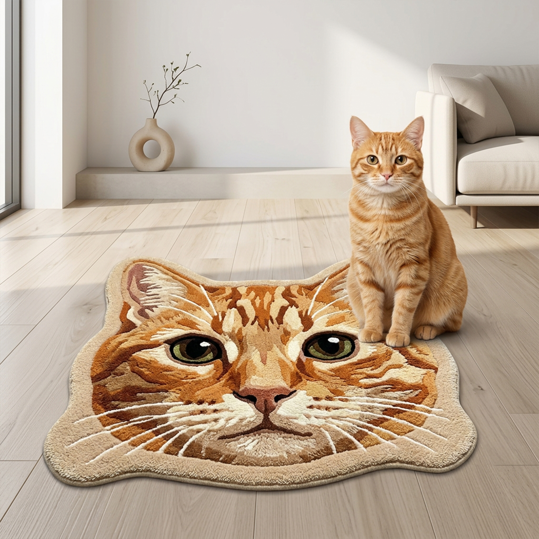 Personalized Faux Cashmere Pet Rug