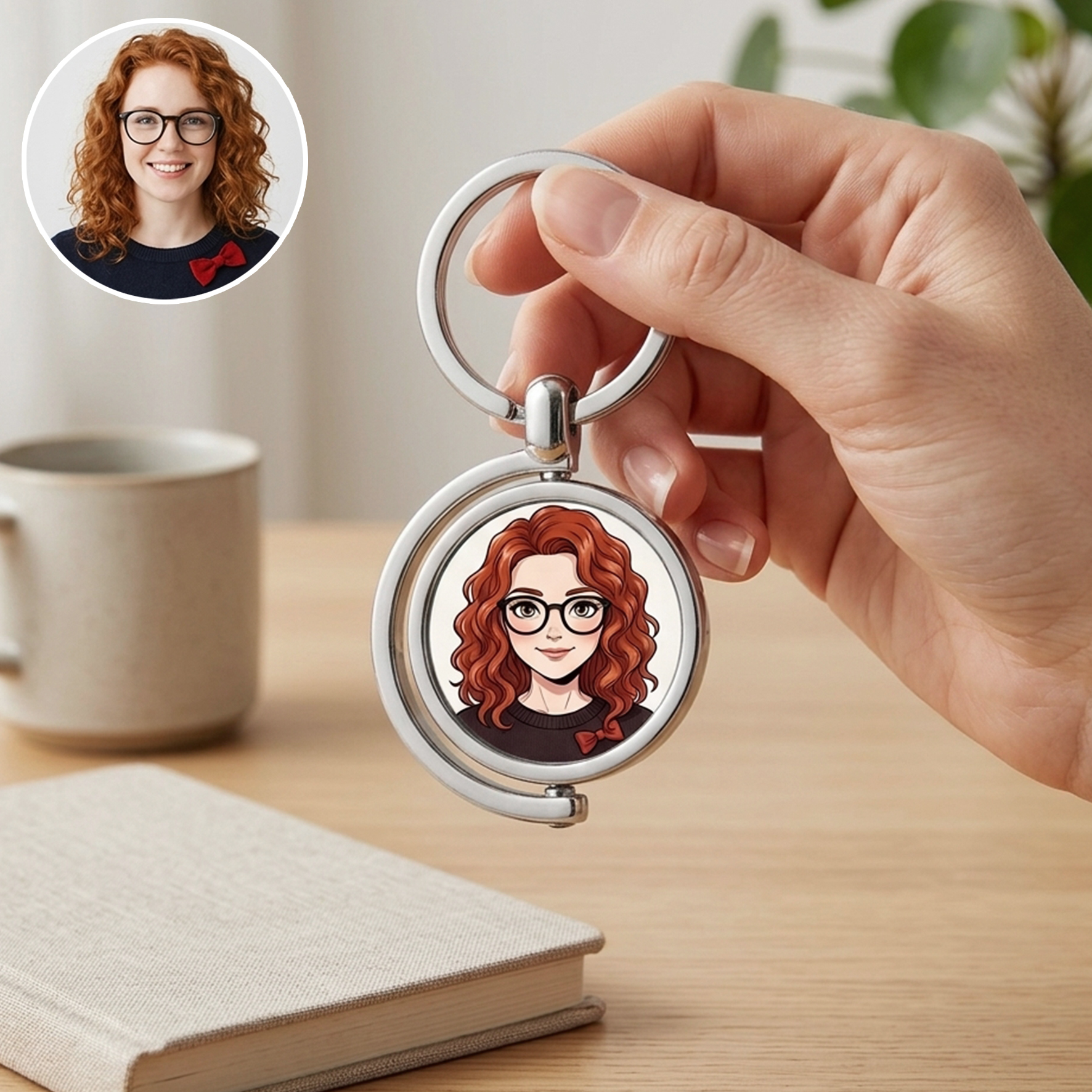 Personalized Photo Keychain
