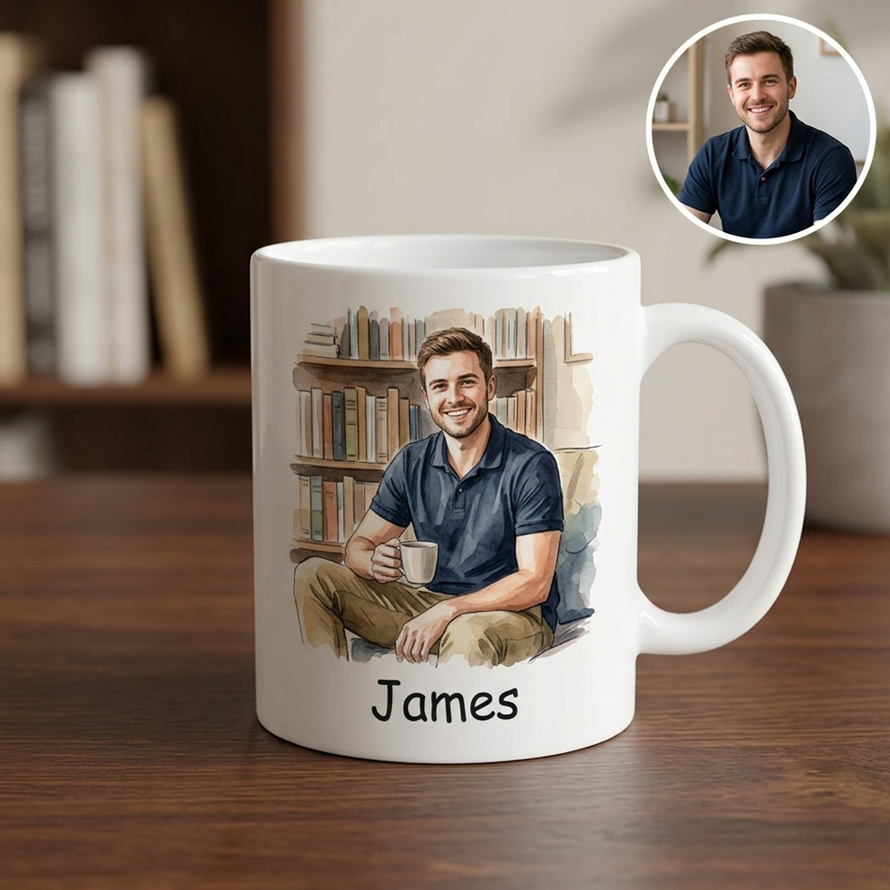 Custom Ceramic Mug for Family/Couple/Friends