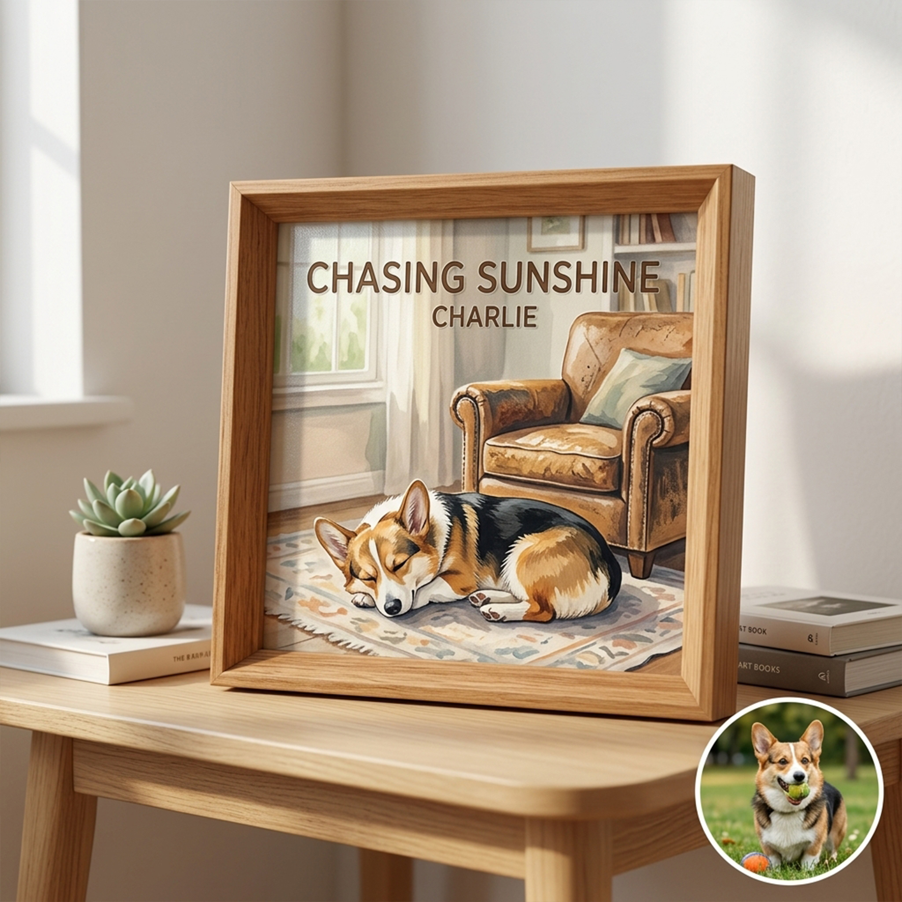 Personalized Embossed Photo Frame, Decorative Art Piece