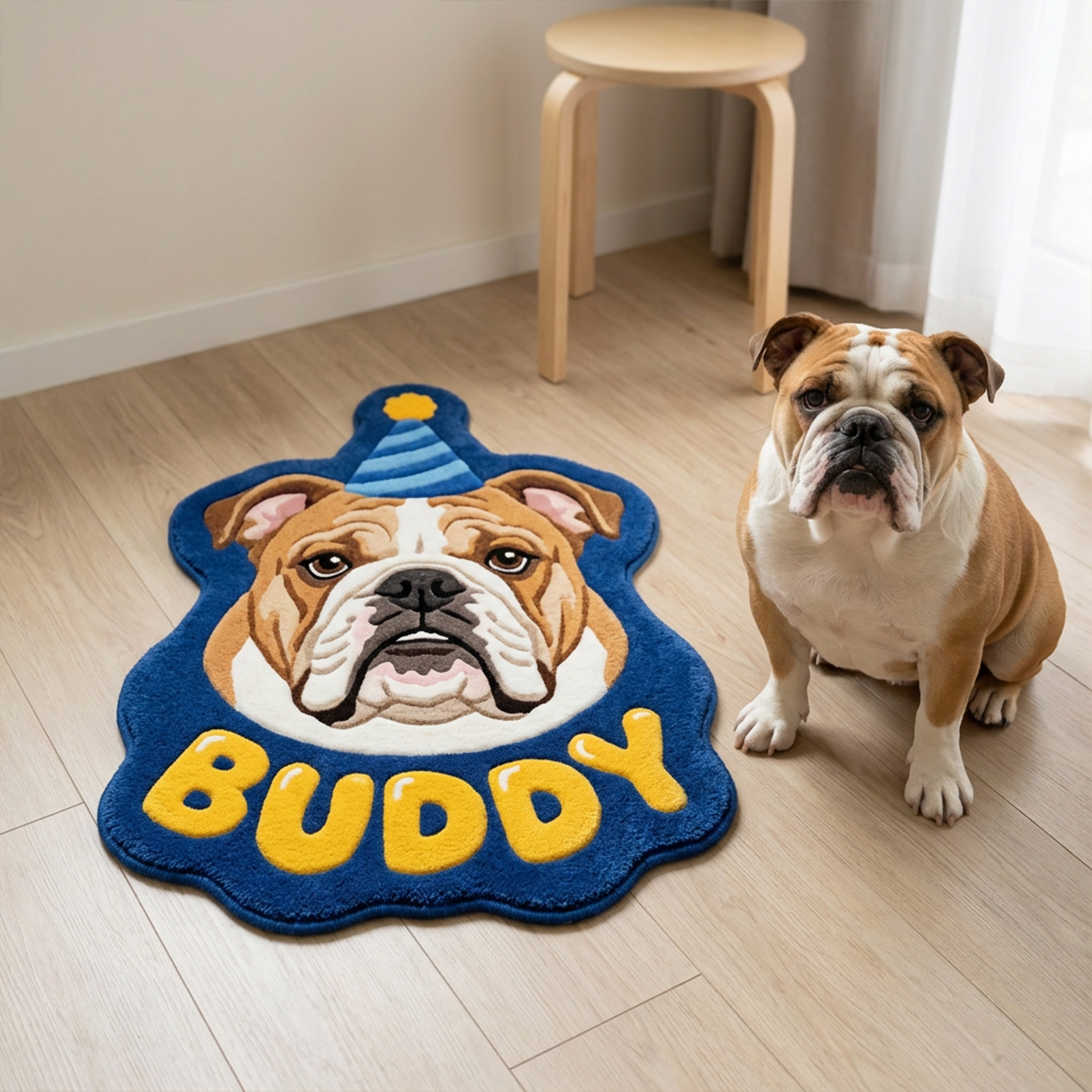 Personalized Plush Pet Rug