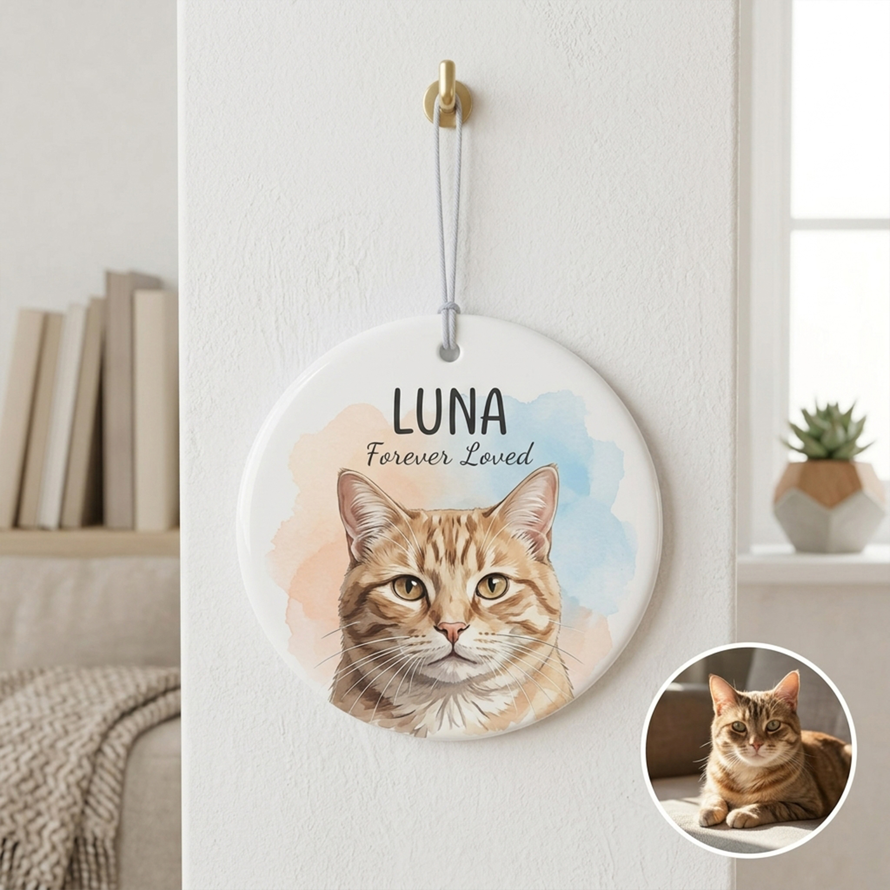 Personalized Photo Hanging ornaments