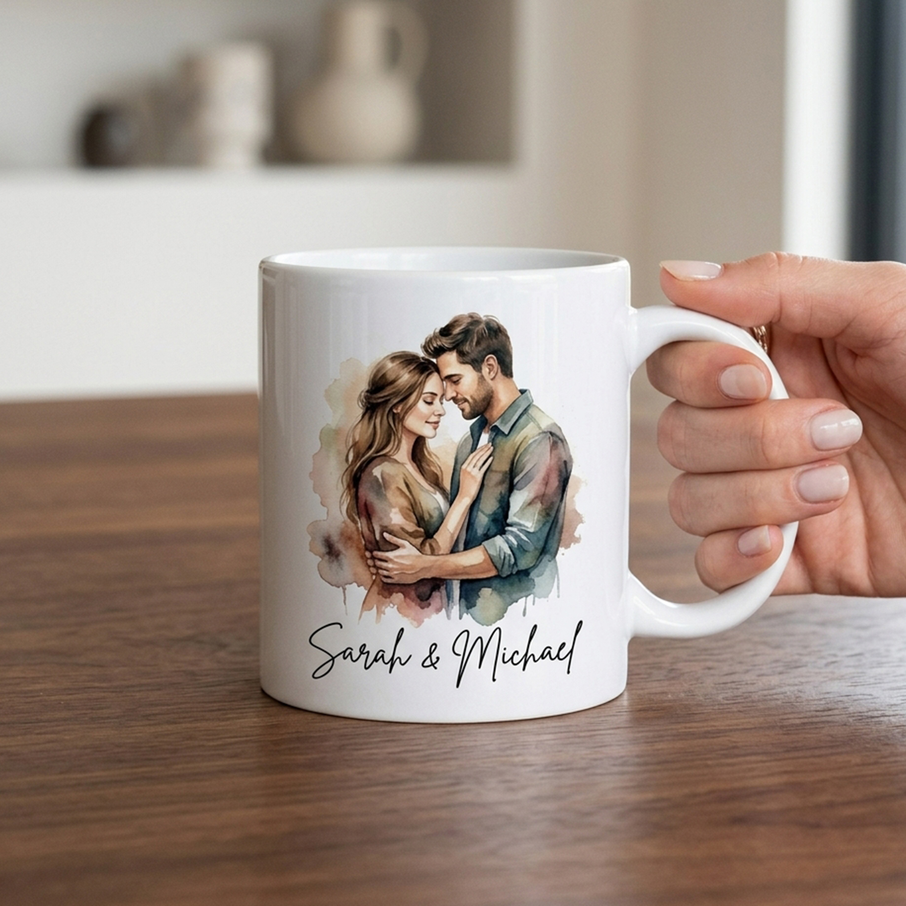 Custom Ceramic Mug for Family/Couple/Friends