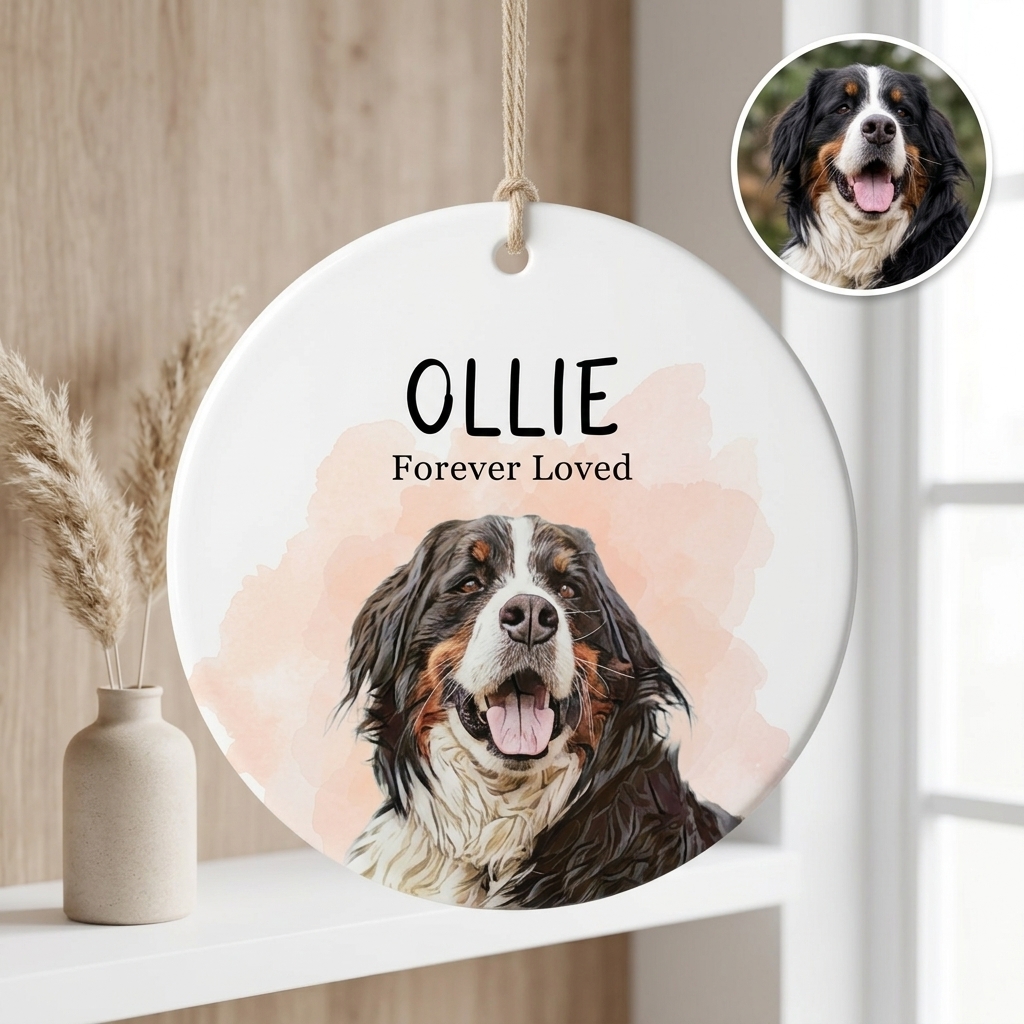 Personalized Photo Hanging ornaments