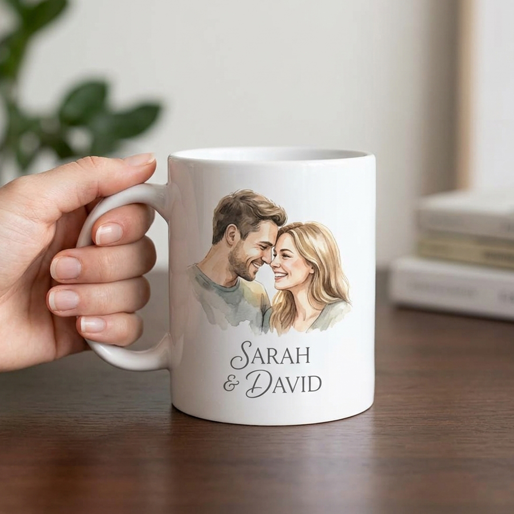 Custom Ceramic Mug for Family/Couple/Friends