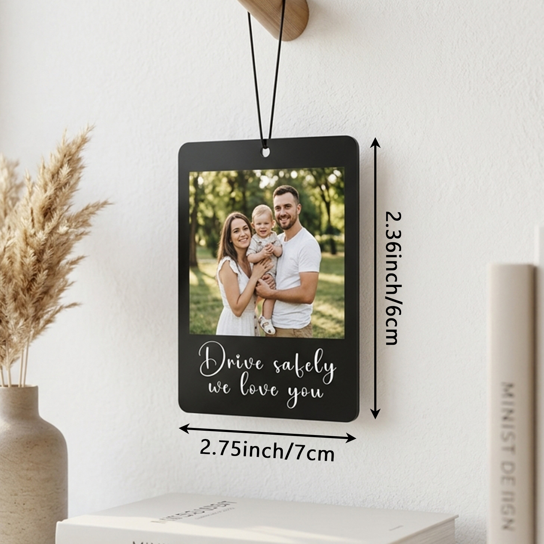 Personalized Car Photo Hanging Ornaments