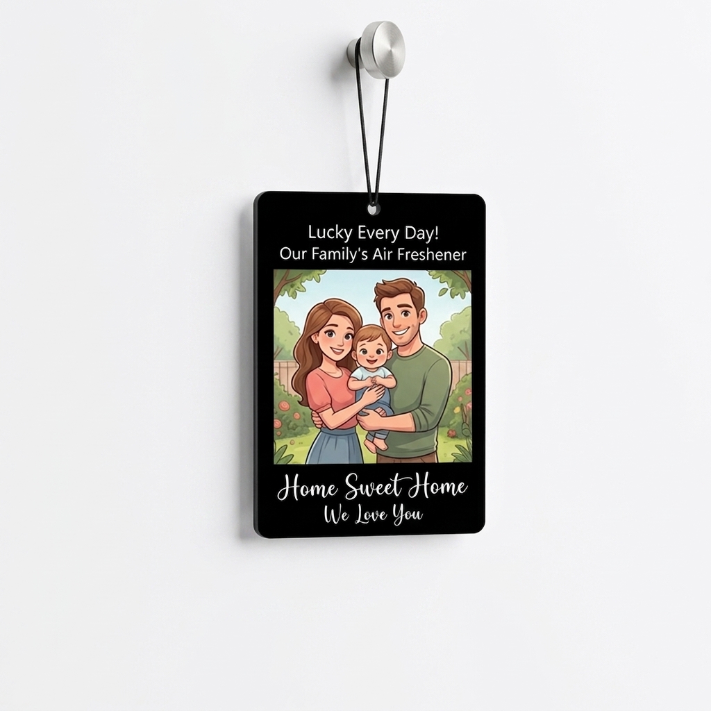 Personalized Car Photo Hanging Ornaments