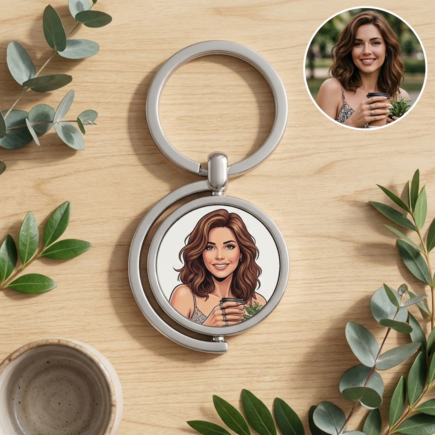 Personalized Photo Keychain