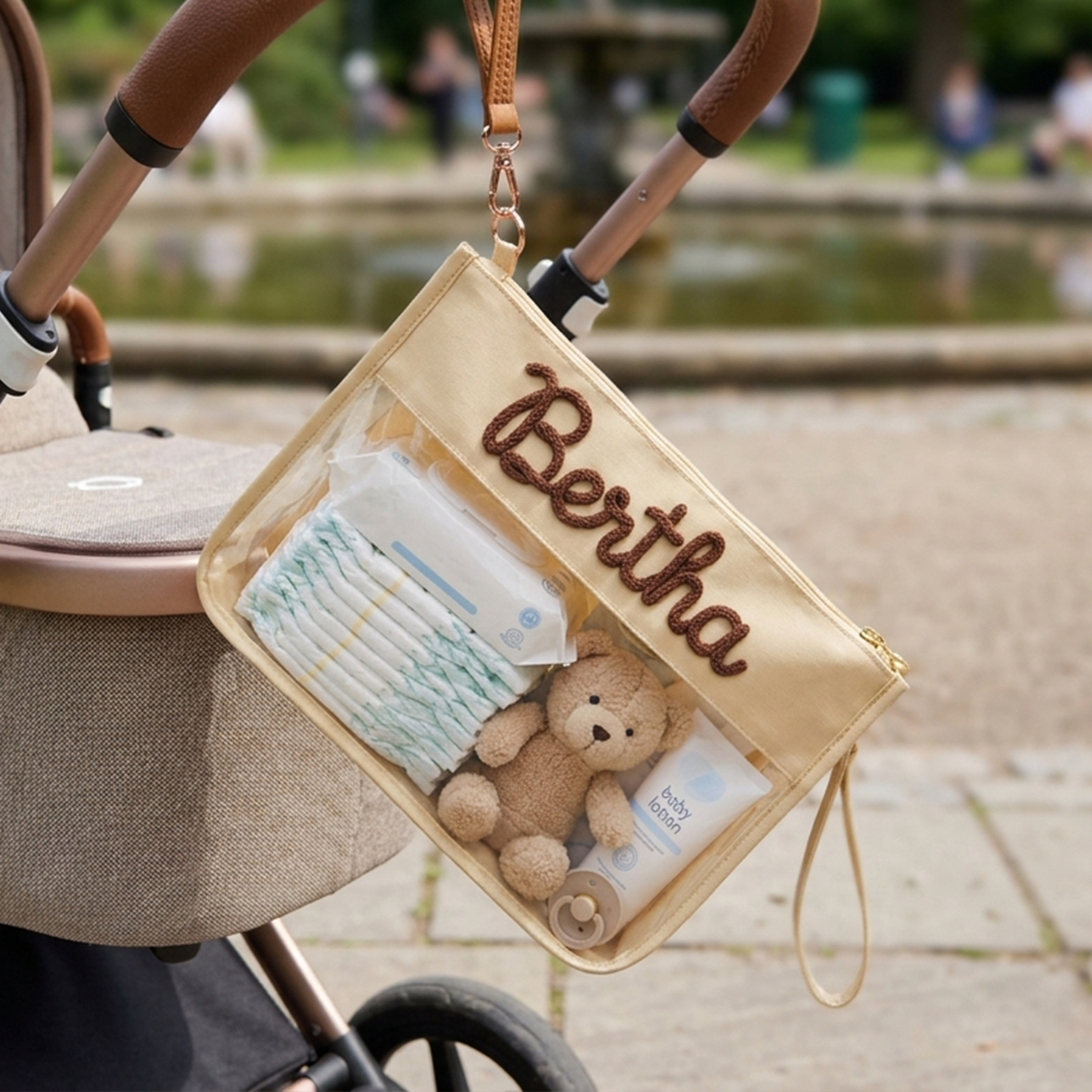 Custom Embroidered Name Waterproof Bag