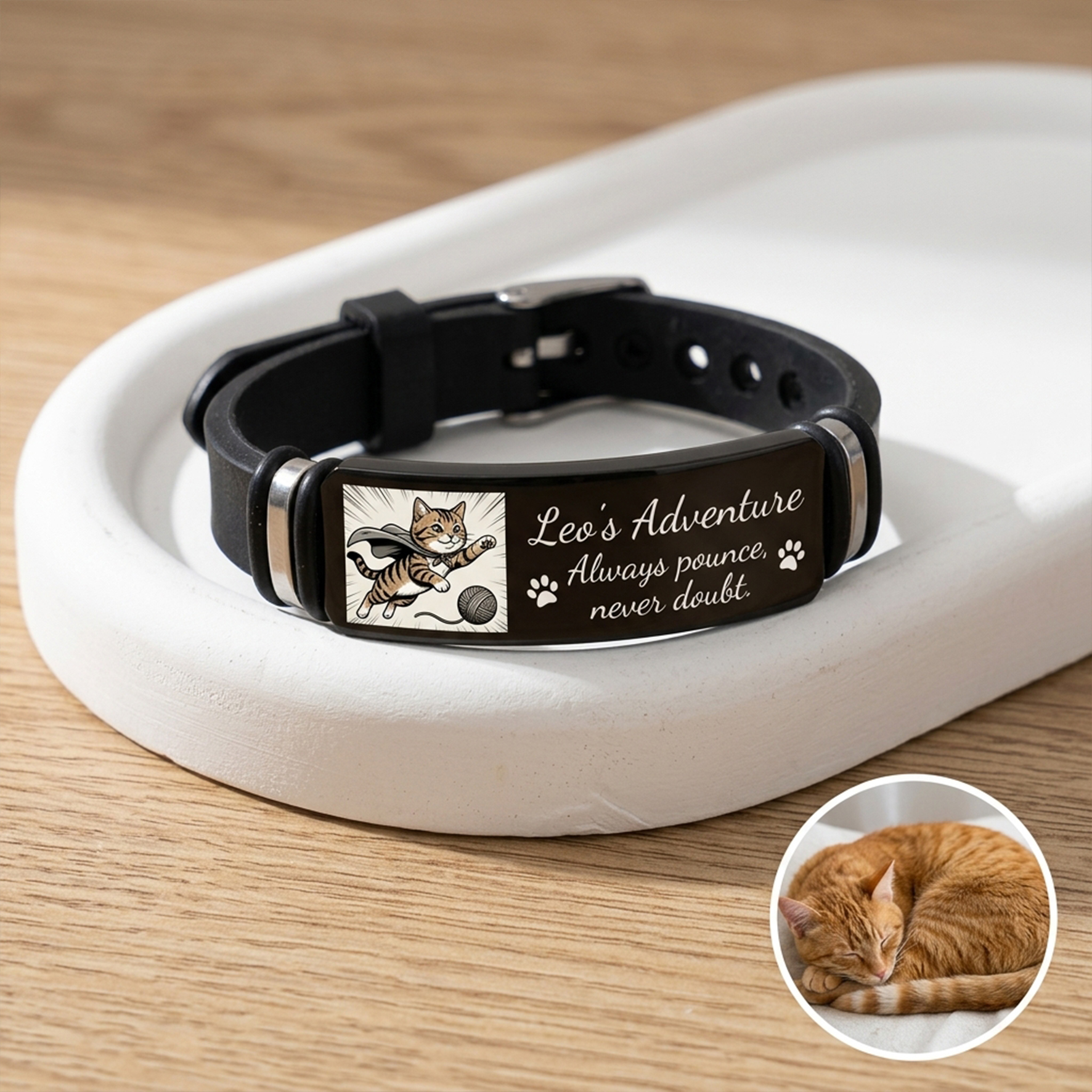 Personalized Photo with Name Bracelet