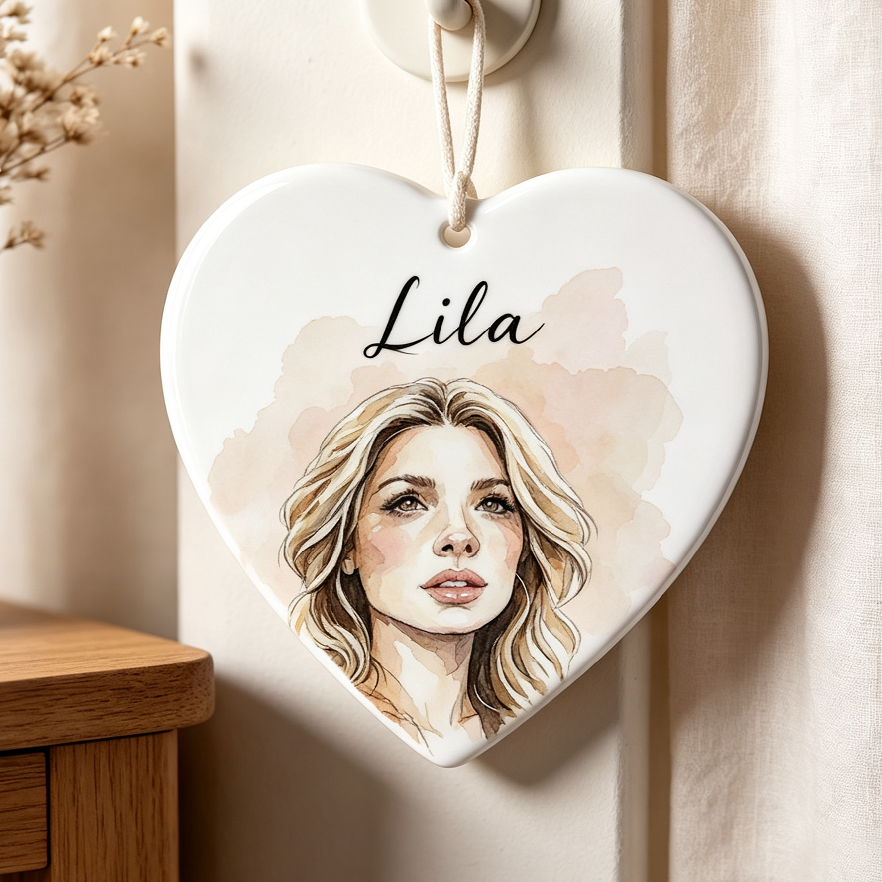 Personalized Photo Hanging ornaments
