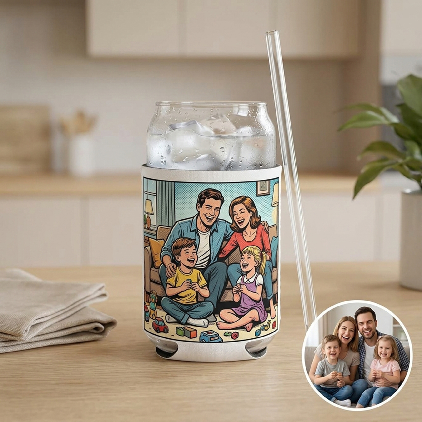Custom Beverages/Cups/Can Sleeves