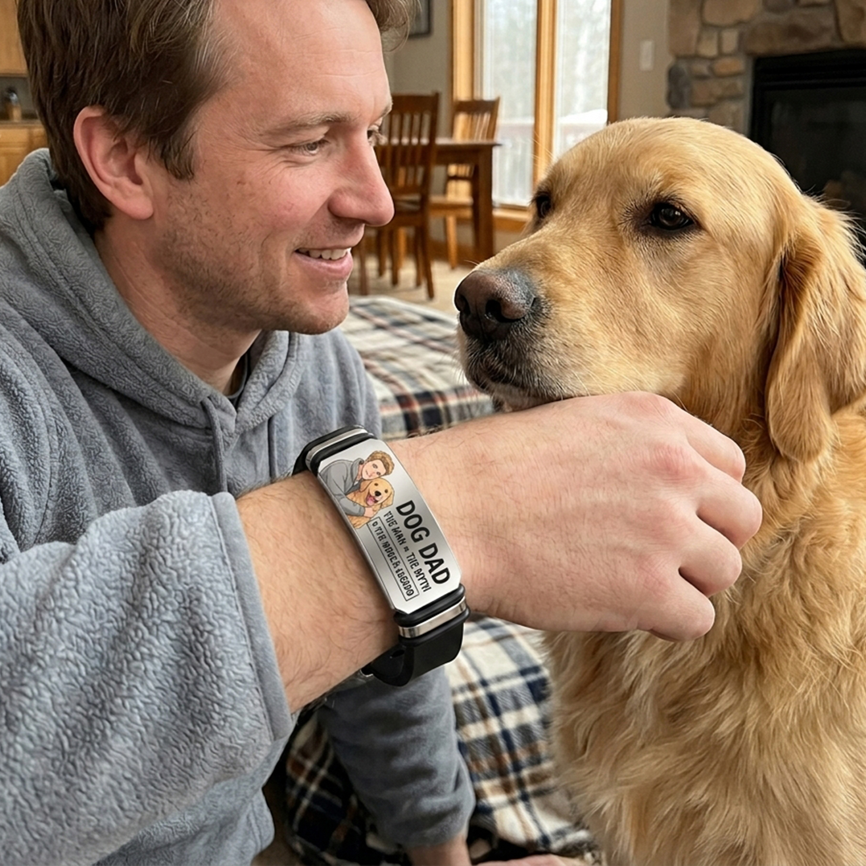 Personalized Photo with Name Bracelet