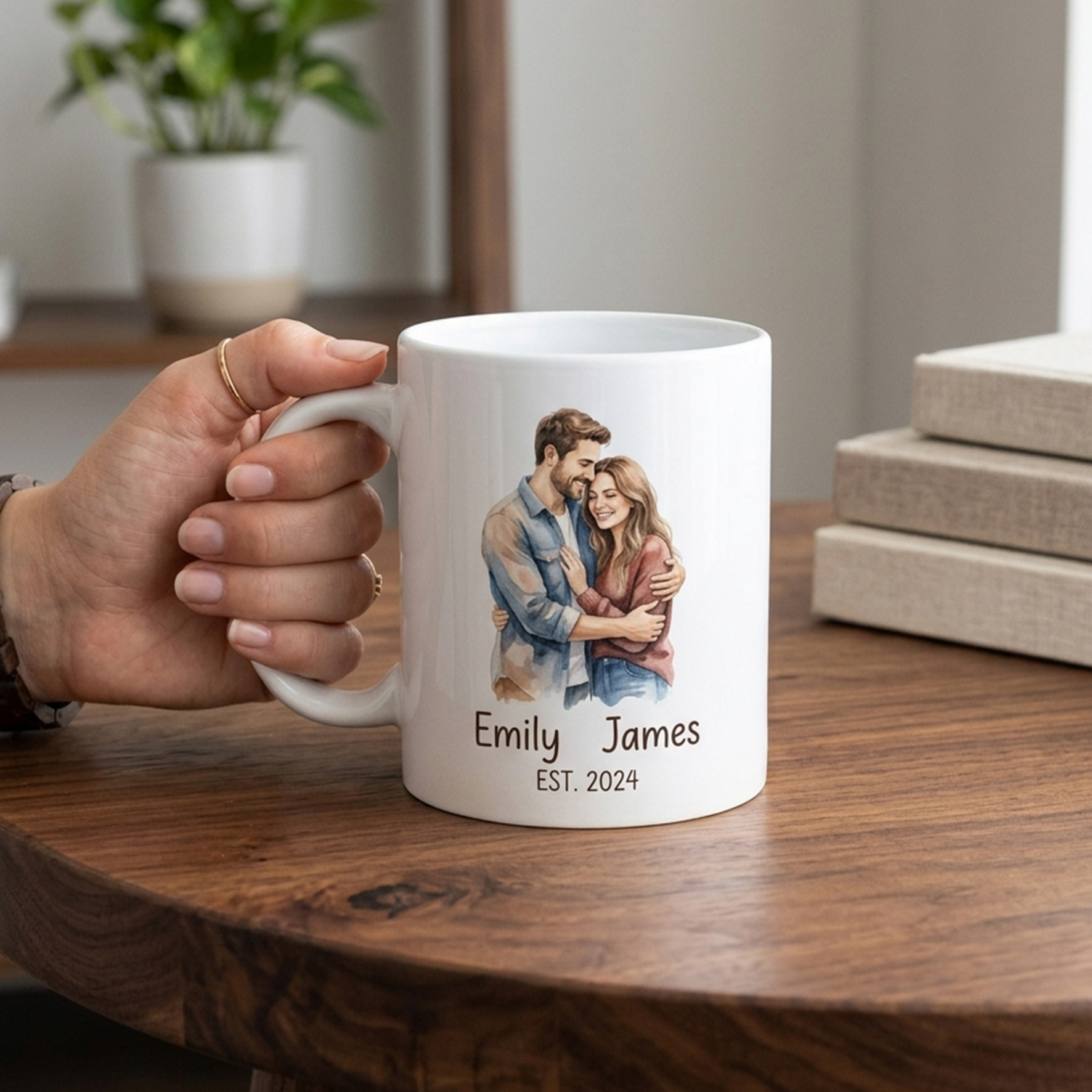 Custom Ceramic Mug for Family/Couple/Friends