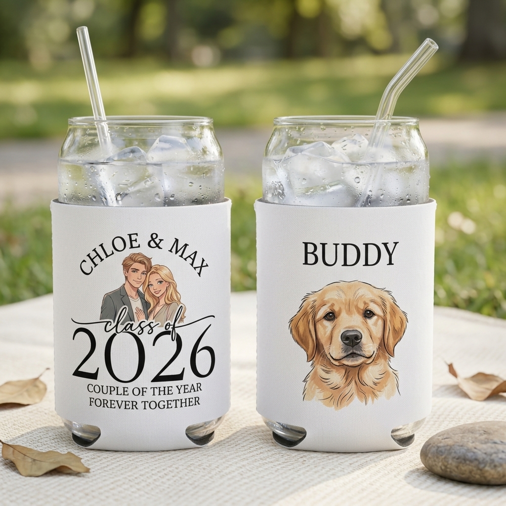 Custom Beverages/Cups/Can Sleeves
