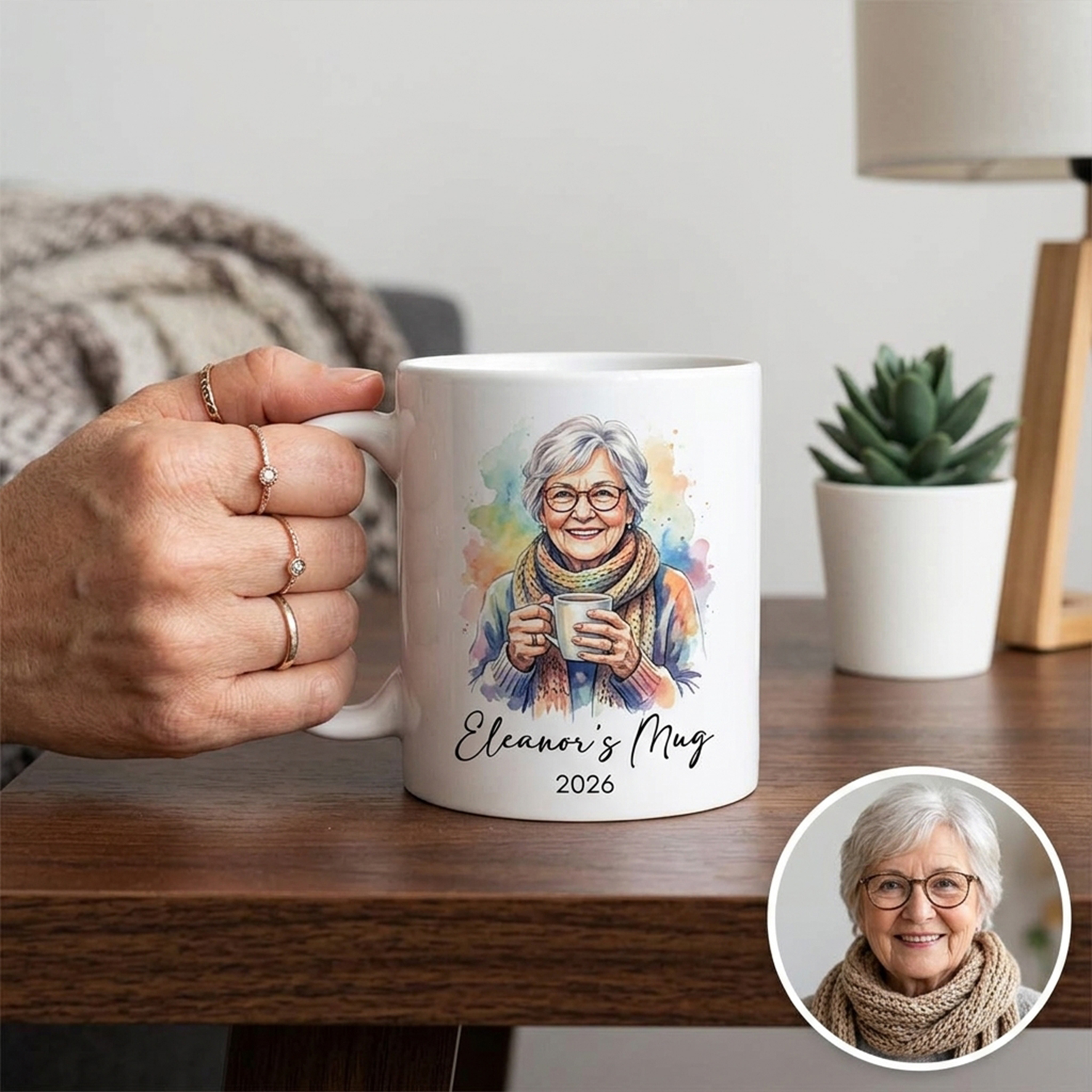 Custom Ceramic Mug for Family/Couple/Friends