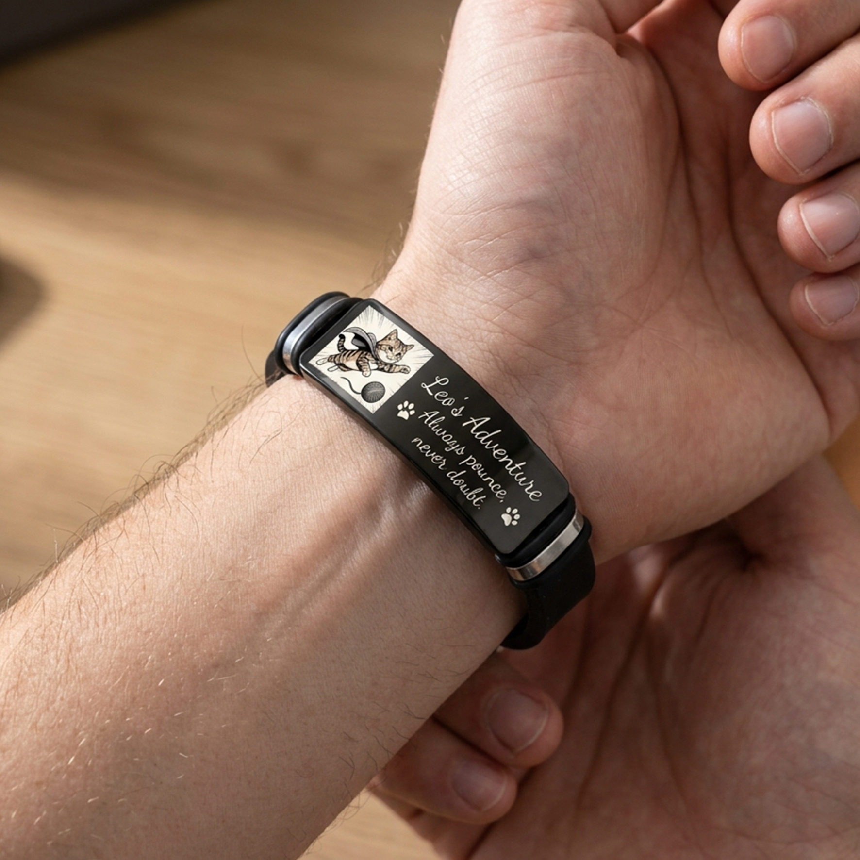Personalized Photo with Name Bracelet