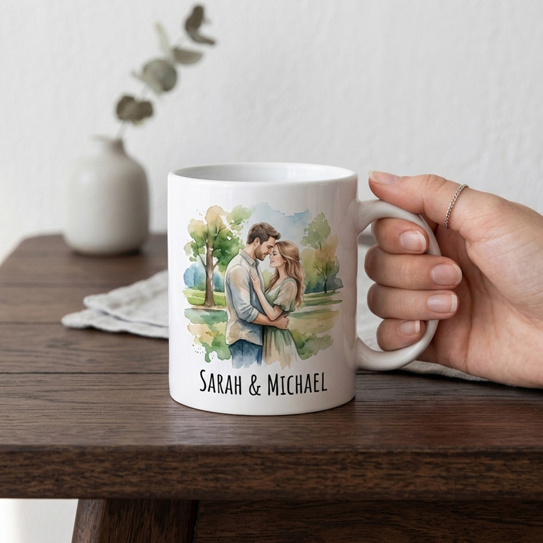 Custom Ceramic Mug for Family/Couple/Friends