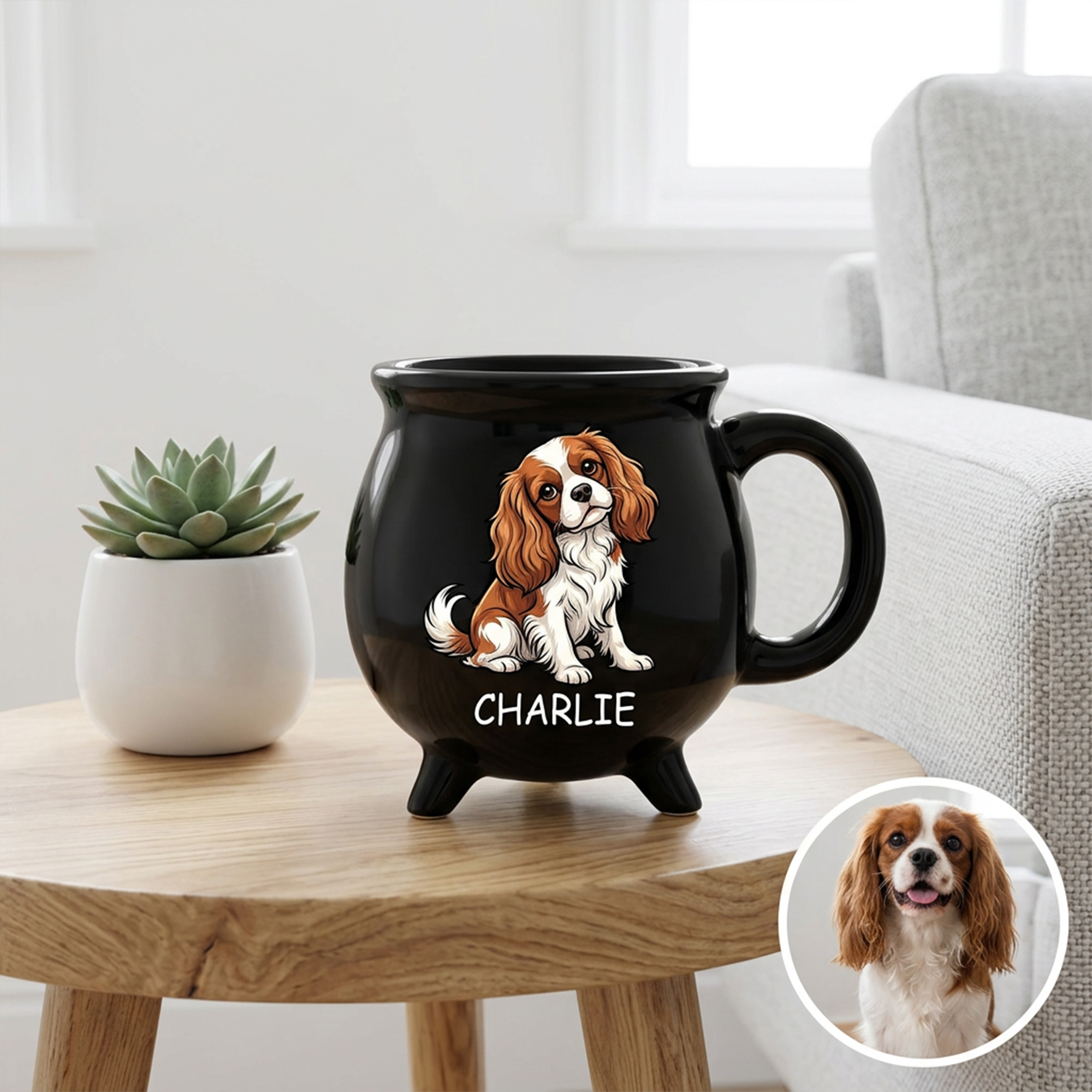 Custom Ceramic Coffee Mug with Photo