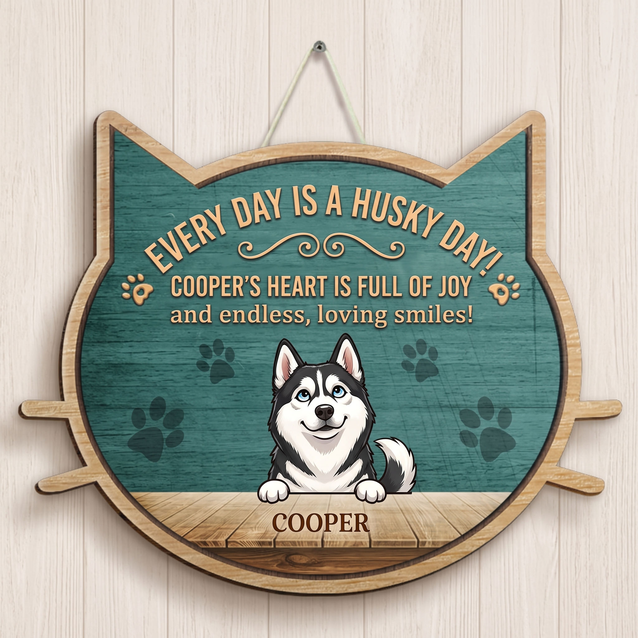 Customized Personalized Non-Standard Shaped Door Signs