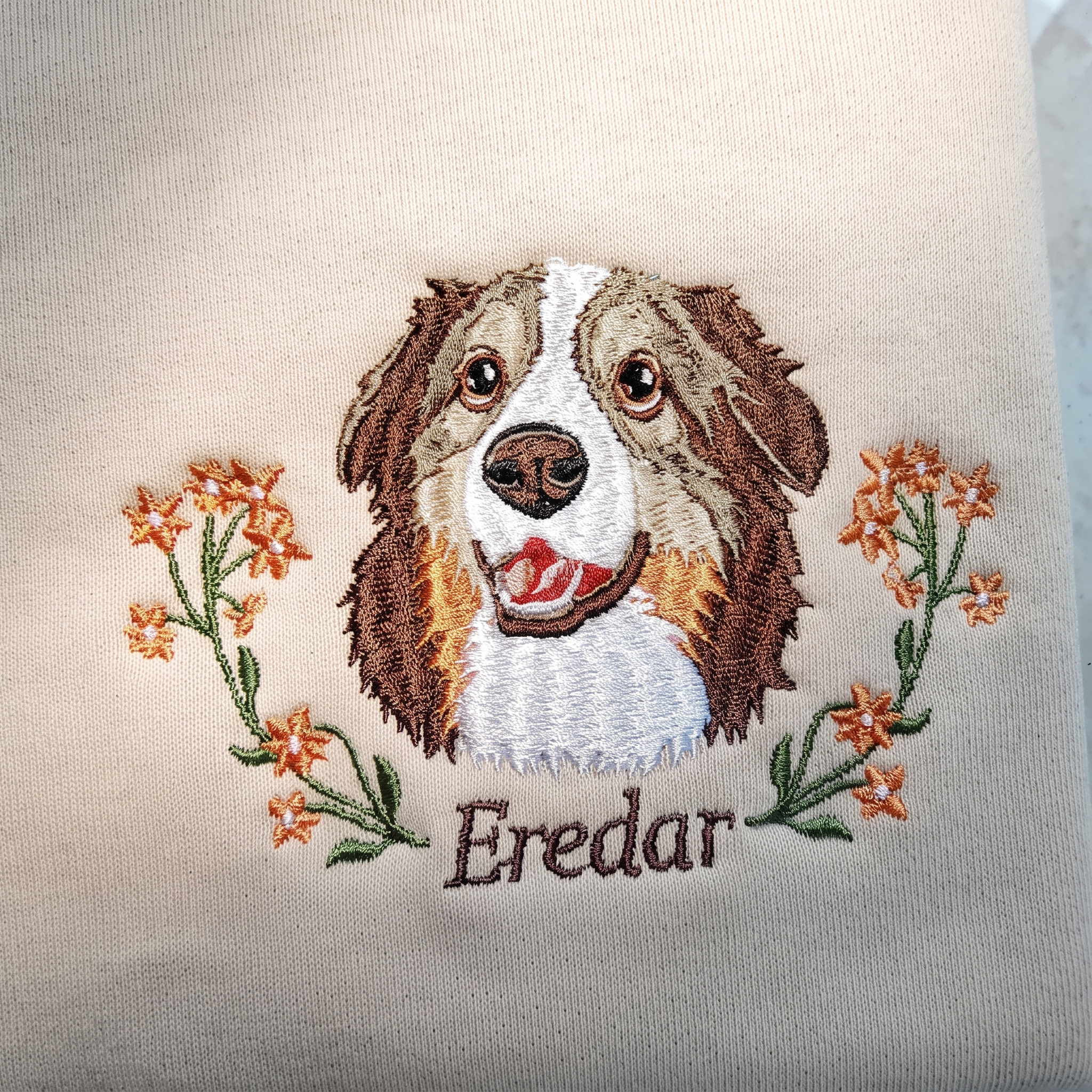 Custom Pet Embroidery T-Shirt