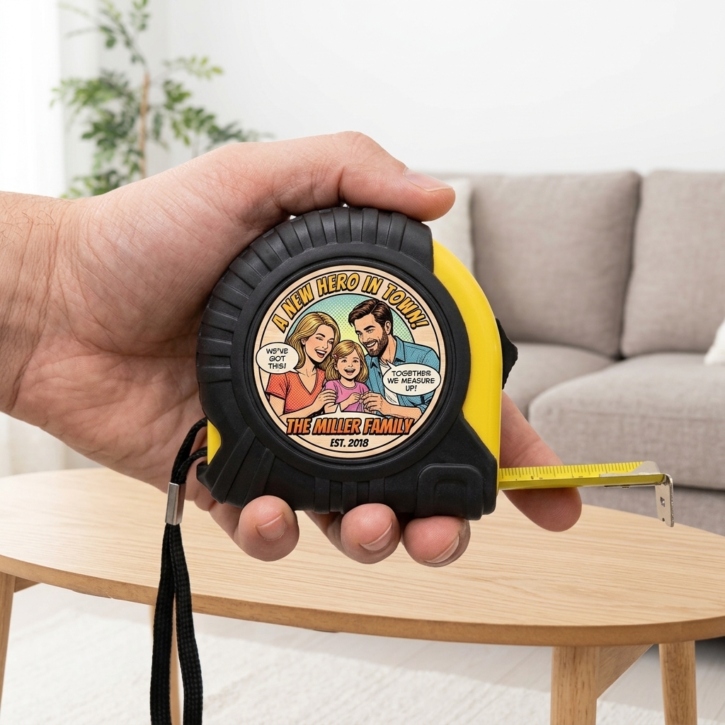 Personalized Tape Measure for Dad/Family/Men