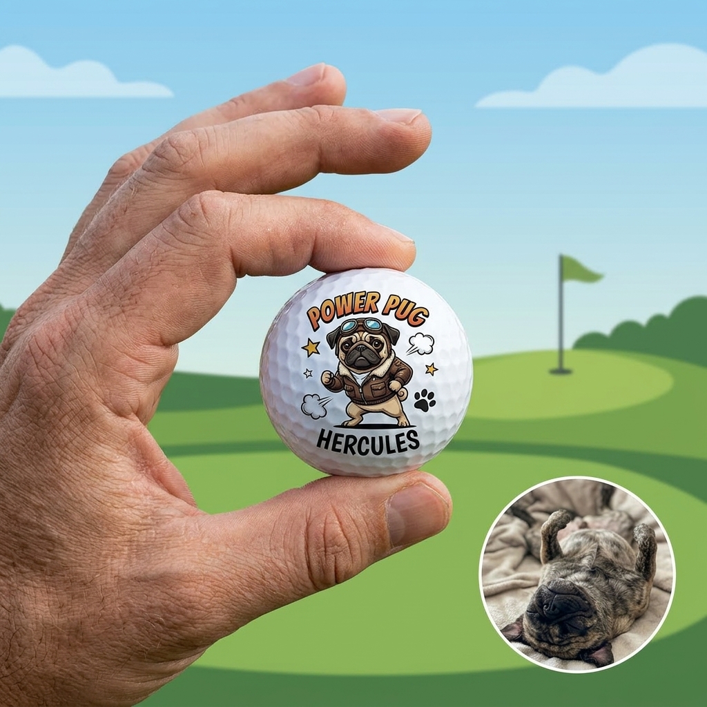 Personalized Golf Balls with Name