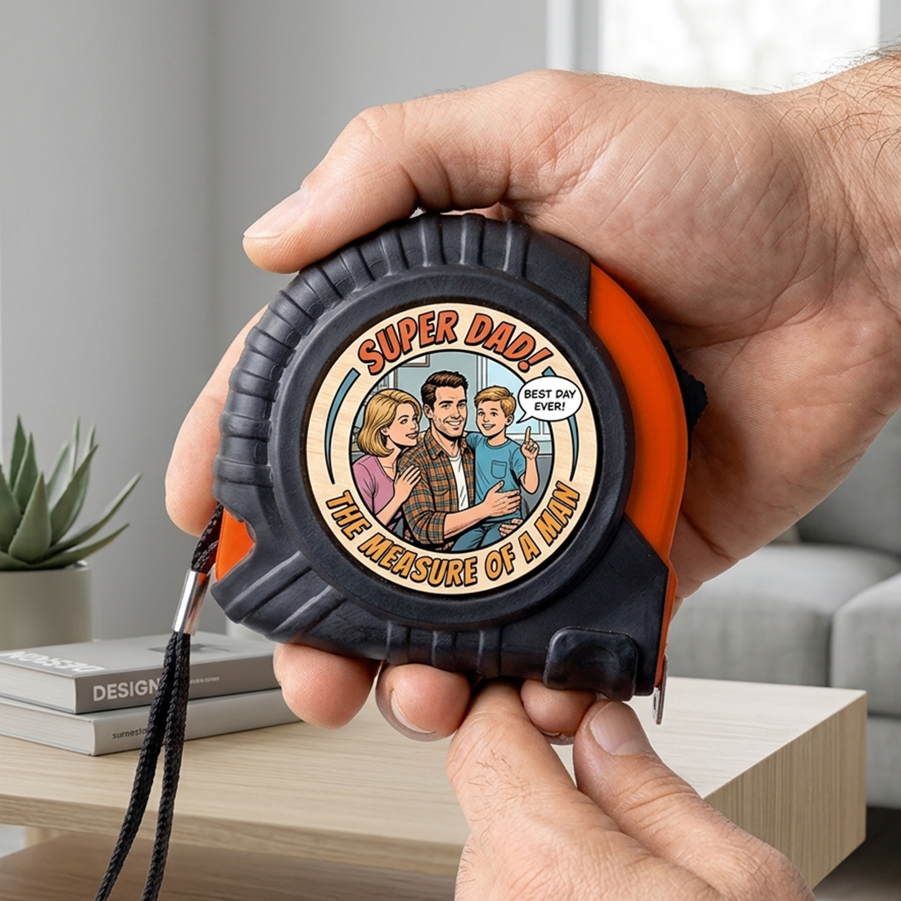 Personalized Tape Measure for Dad/Family/Men