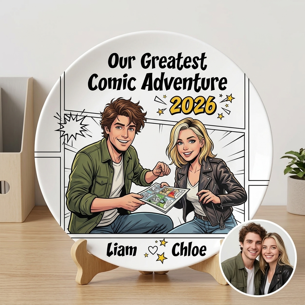 Personalized Dish Ornaments for Baby Couple Pet
