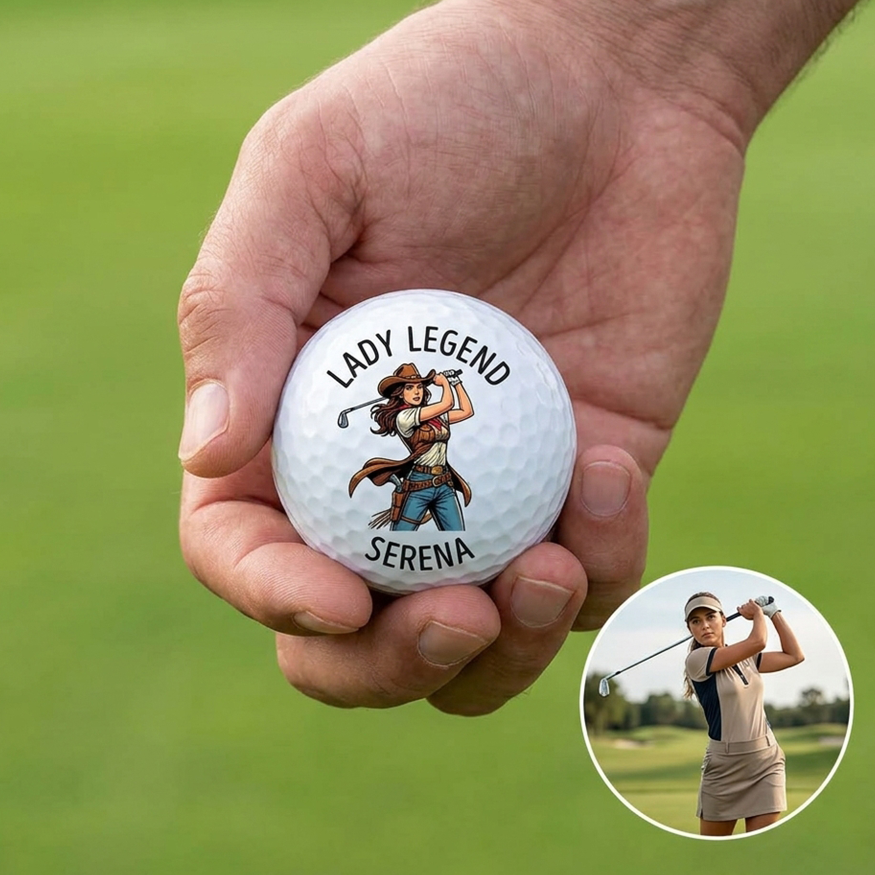 Personalized Golf Balls with Name