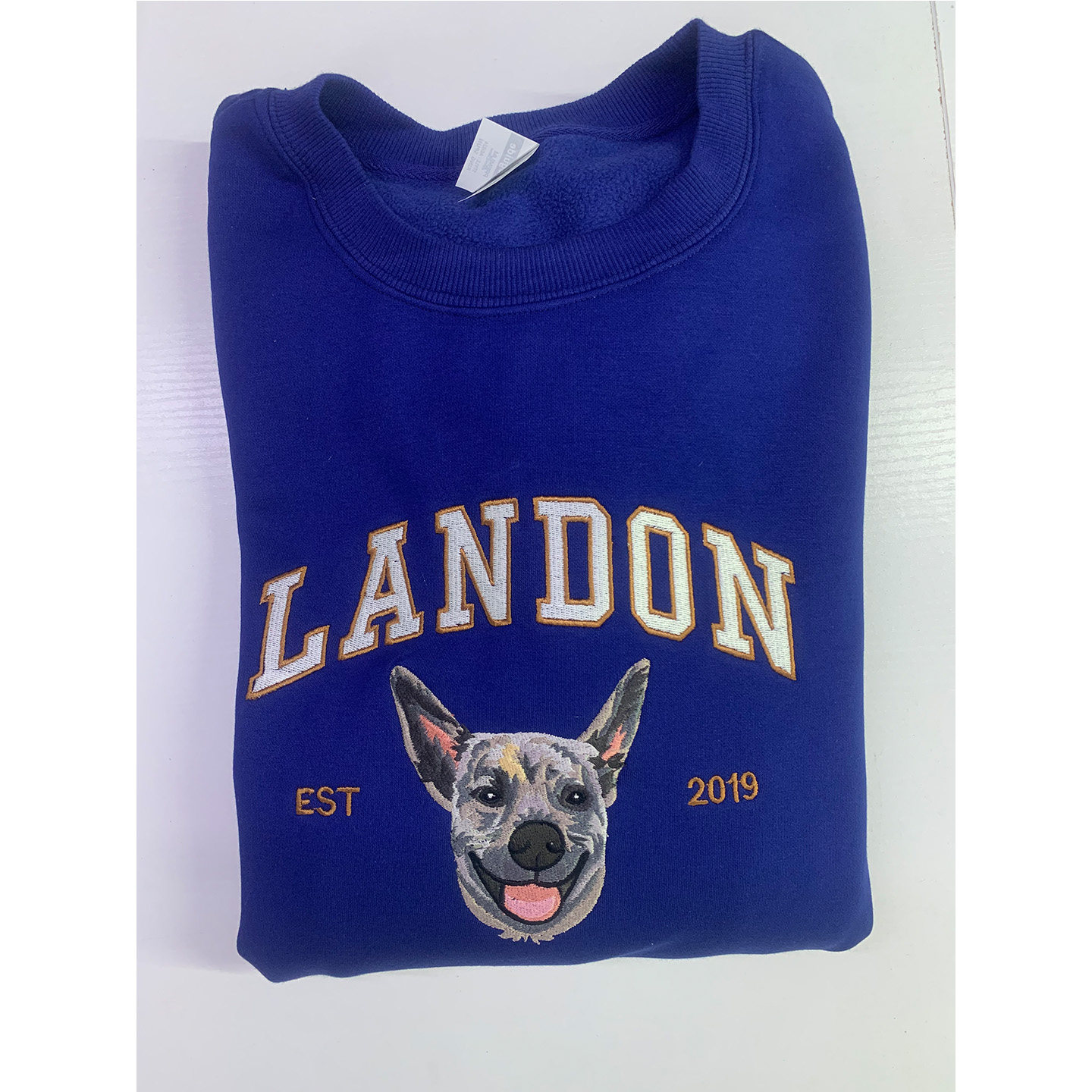 Custom Pet Embroidery T-Shirt