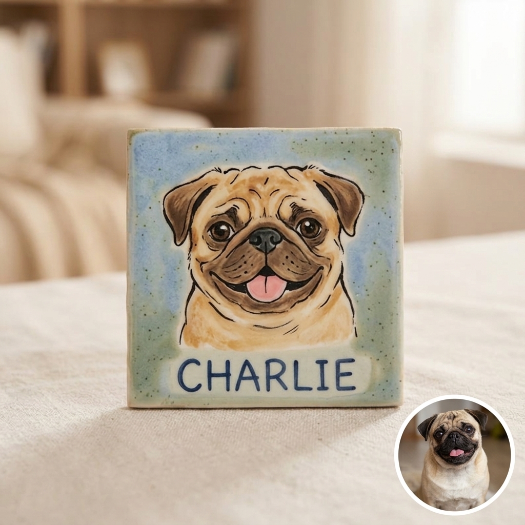 Custom Pet Fridge Ceramic Magnets