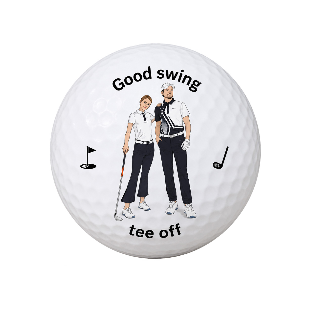Personalized Golf Balls with Name