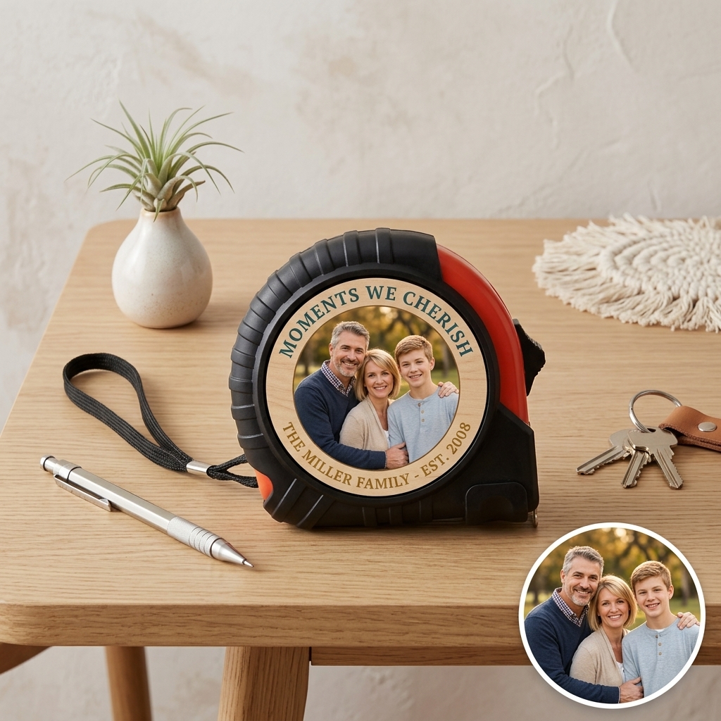 Personalized Tape Measure for Dad/Family/Men