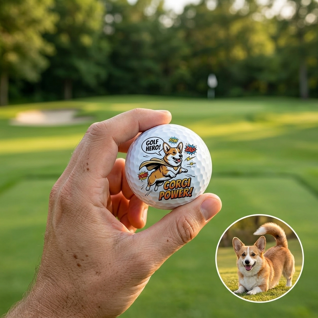 Personalized Golf Balls with Name