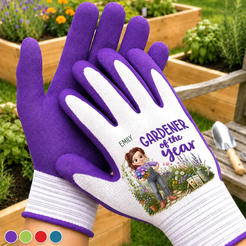 Personalized Gardening Gloves