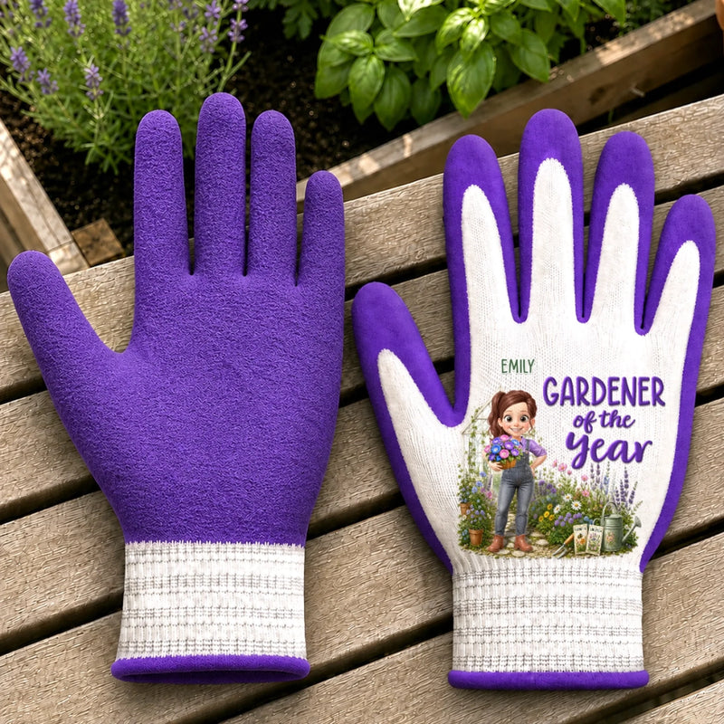 Personalized Gardening Gloves