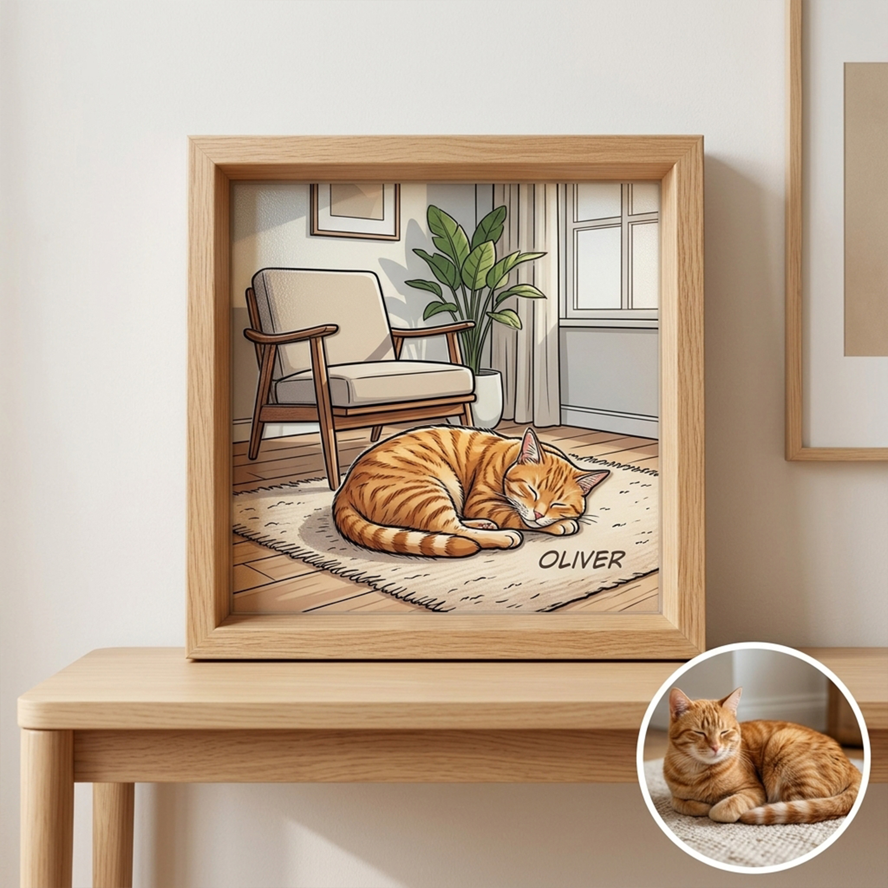 Personalized Embossed Photo Frame, Decorative Art Piece
