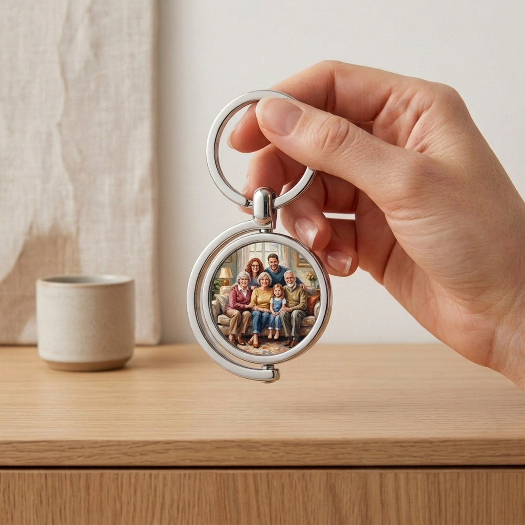 Personalized Photo Keychain